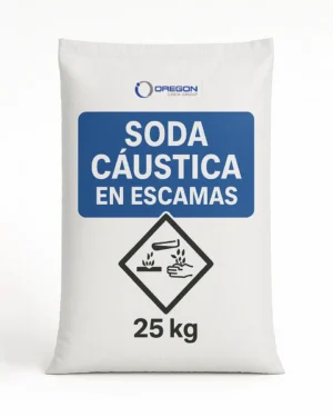 Soda Caustica En Escamas 25K