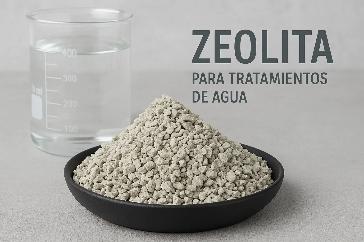 zeolita para tratamientos de agua