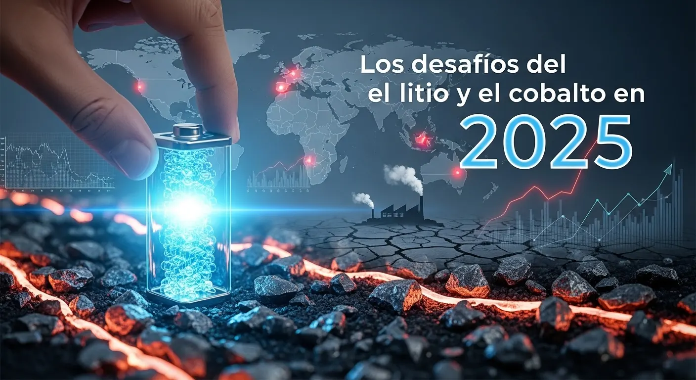 Los desafíos del litio y el cobalto en 2025: Geopolítica, abastecimiento y precios 4 Litio Y El Cobalto