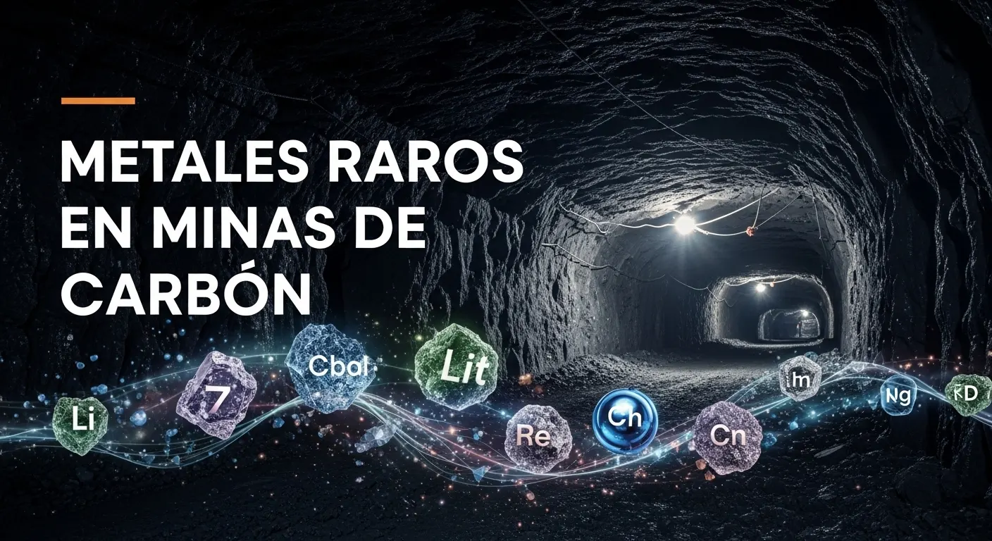 Descubrimiento de metales raros en mina de carbón de EE. UU. valorados en €31 500 millones 2 Mina De Carbón