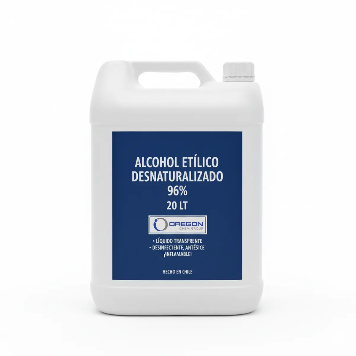 Alcohol etílico Desnaturalizado 96% 4 Alcohol Etilico Desnaturalizado 96 20L