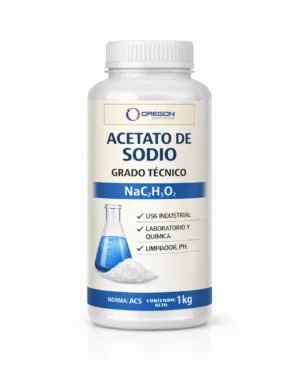 Acetato De Sodio Grado Tecnico 1 Kg