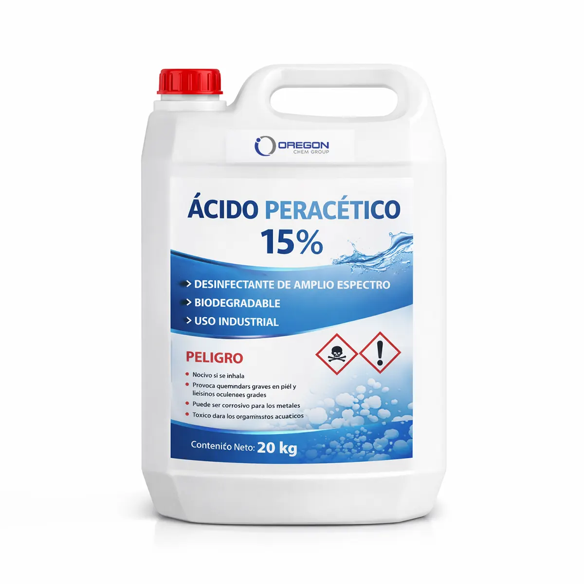 Ácido Peracético 15% 1 Acido Peracetico 15 20 Kg