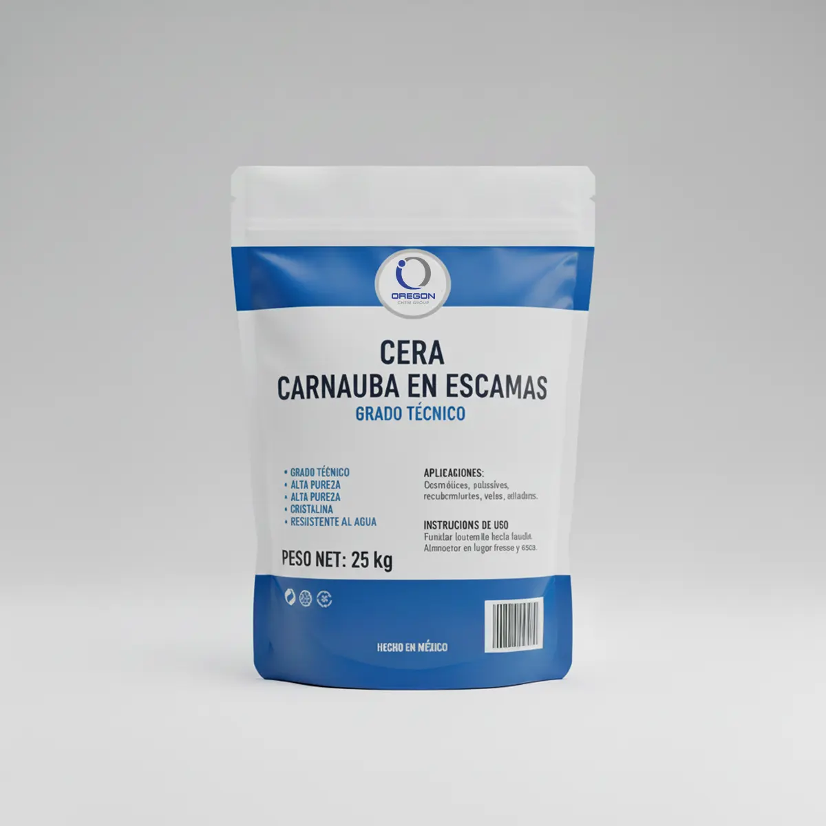 Cera Carnauba en Escamas 2 Cera Carnauba En Escamas 25 Kg