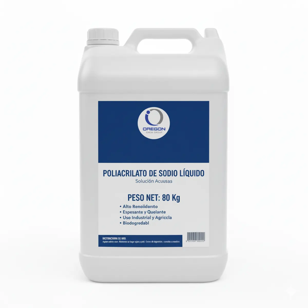 Poliacrilato de Sodio Líquido 3 Poliacrilato De Sodio Liquido 80K